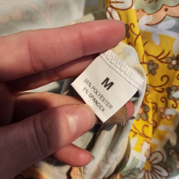 Paisley Long Bell Sleeve Top & Skirt Set NWT - Picture 4 of 7